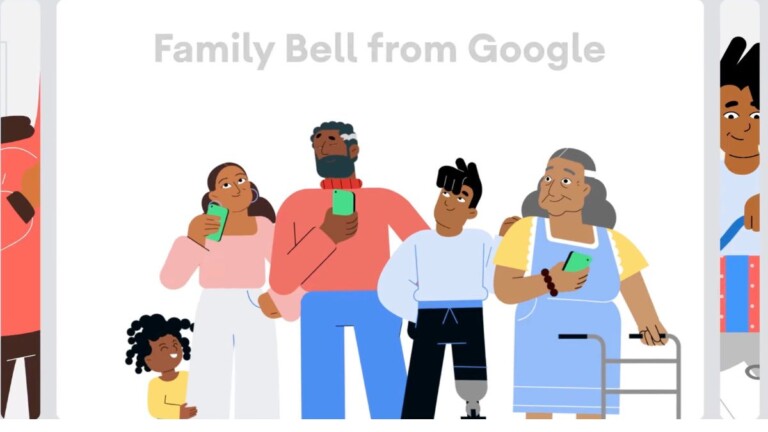 Google Assistant Family bell